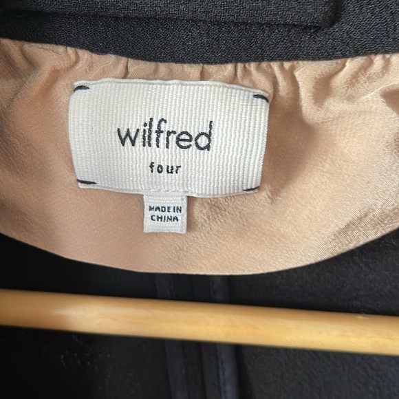 Wilfred black Chevalier blazer black size 4 - Picture 2 of 5